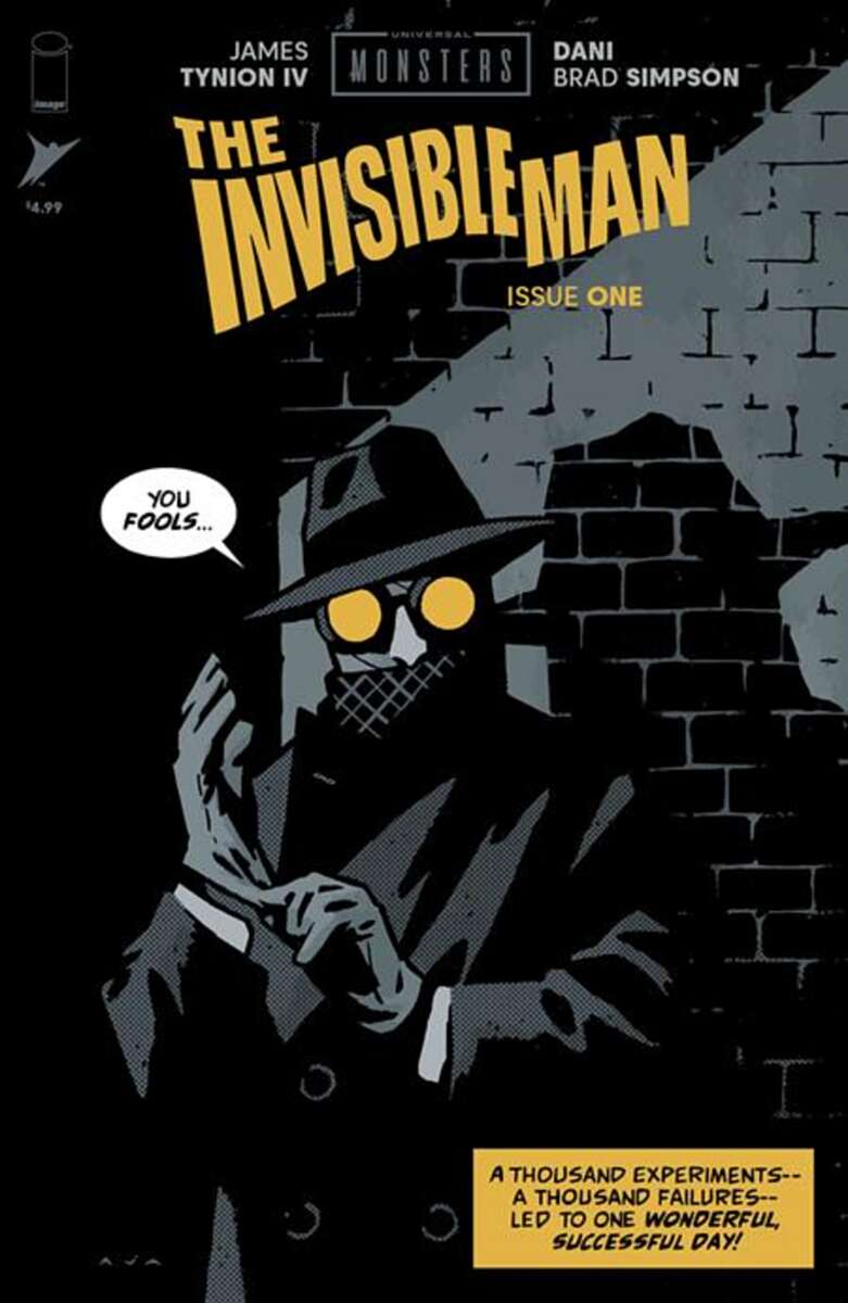UNIVERSAL MONSTERS THE INVISIBLE MAN #1 CVR C | 1:10 RATIO INCENTIVE | IMAGE COMICS | AUGUST 2025