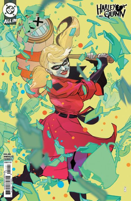 HARLEY QUINN #51 CVR E | 1:25 RATIO INCENTIVE WARD CARD STOCK VAR | DC COMICS | MAY 2025