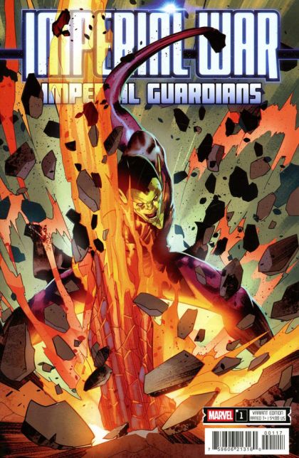 IMPERIAL WAR: IMPERIAL GUARDIANS #1 | 1:25 RATIO INCENTIVE BAZALDUA VARIANT | MARVEL | OCTOBER 2025