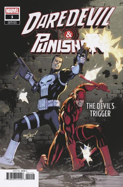 DAREDEVIL/PUNISHER: THE DEVIL'S TRIGGER #1 | 1:25 RATIO INCENTIVE | MARQUEZ VARIANT | MARVEL | NOVEMBER 2025