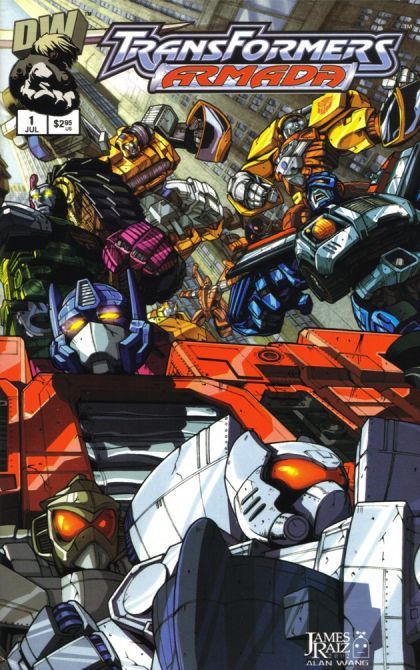 COMIC SET: TRANSFORMERS: ARMADA / ENERGON ##1-3 | DREAMWAVE PRODUCTIONS | 2002 | A