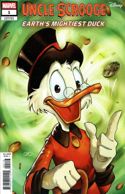 UNCLE SCROOGE: EARTH'S MIGHTIEST DUCK #1 1:25 RATIO INCENTIVE ZULLO VARIANT | MARVEL | AUGUST 2025