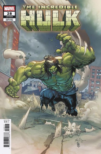 INCREDIBLE HULK #28 1:25 RATIO | MARVEL | AUGUST 2025
