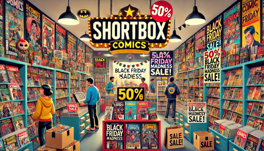 🔥 BLACK FRIDAY MADNESS AT SHORTBOX COMICS 🔥