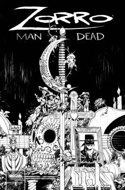 ZORRO MAN OF THE DEAD #4 (OF 4) CVR B BENITEZ | MASSIVE | APRIL 2024