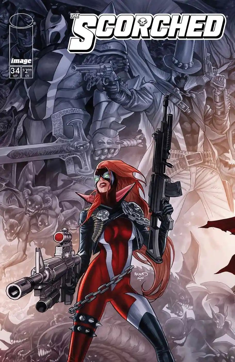 SPAWN SCORCHED #34 CVR B PAUL RENAUD VAR | IMAGE COMICS | SEPTEMBER 2024