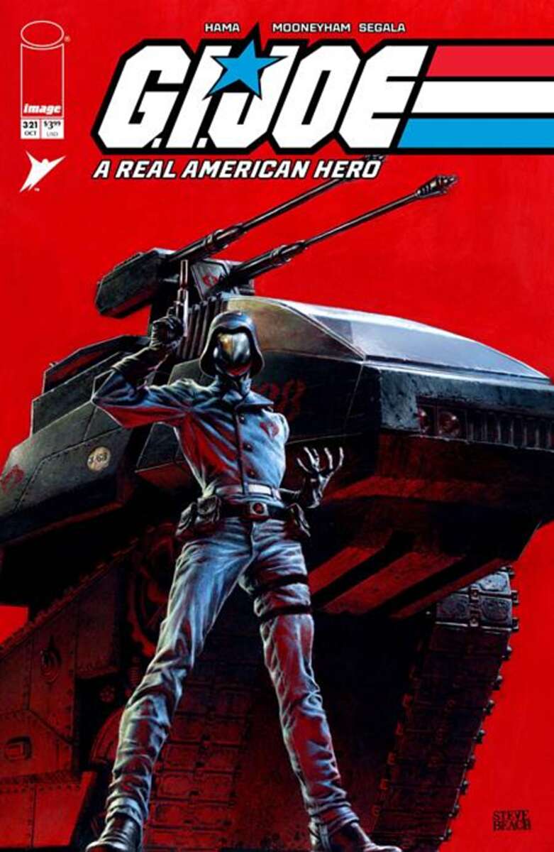 GI JOE A REAL AMERICAN HERO #321 CVR C 1:10 RATIO INCENTIVE GEARS OF JOE VAR | IMAGE COMICS | OCTOBER 2025