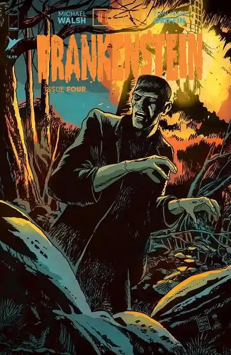 UNIVERSAL MONSTERS FRANKENSTEIN #4 (OF 4) CVR C INC | 1:10 RATIO INCENTIVE FRANCESCO FRANCAVILLA CONNECTING VAR | IMAGE COMICS | NOVEMBER 2024