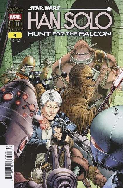 STAR WARS: HAN SOLO - HUNT FOR THE FALCON #4 | 1:25 RATIO INCENTIVE SIQUEIRA VARIANT | MARVEL | DECEMBER 2025