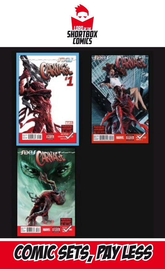 Axis: Carnage #1-3 | Marvel Comics | 2014