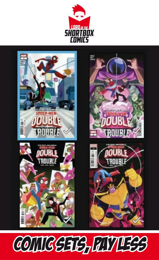 Peter Parker & Miles Morales: Spider-Men: Double Trouble #1-4 | Marvel Comics | 2022