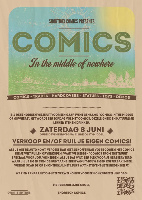 DOWNLOAD PDF FLYER: COMICS IN THE MIDDLE OF NOWHERE