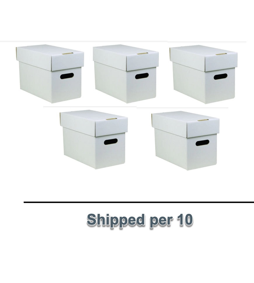 10 X Comic Book Collectors Shortbox – COMICCARE | SET OF 10
