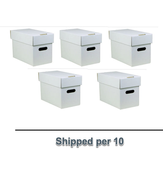 10 X Comic Book Collectors Shortbox – COMICCARE | SET OF 10