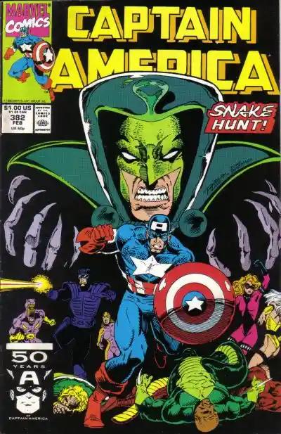 CAPTAIN AMERICA, VOL. 1 #382 | MARVEL COMICS | 1991 | A