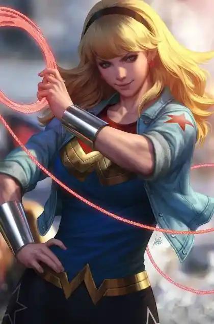 WONDER WOMAN #13 CVR C STANLEY ARTGERM LAU CARD STOCK VAR (ABSOLUTE POWER) | DC COMICS | SEPTEMBER 2024