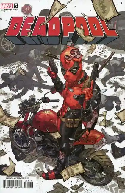 DEADPOOL #5 | 1:25 RETAILER INCENTIVE VARIANT | MARVEL PRH | AUGUST 2024