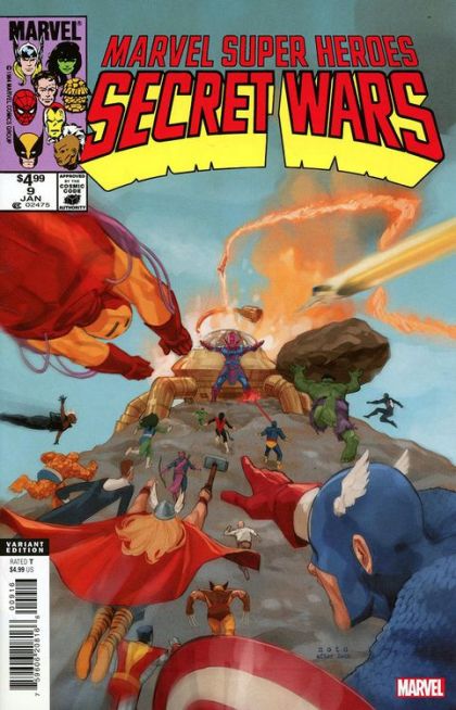 MARVEL SUPER HEROES SECRET WARS #9 | MARVEL COMICS | 2024 | F  | 1:25 RATIO INCENTIVE