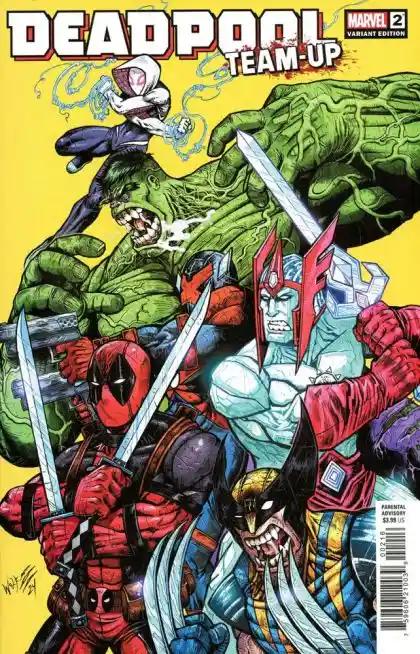 DEADPOOL TEAM-UP #2 | 1:25 RATIO INCENTIVE WOLF VAR | MARVEL PRH | SEPTEMBER 2024