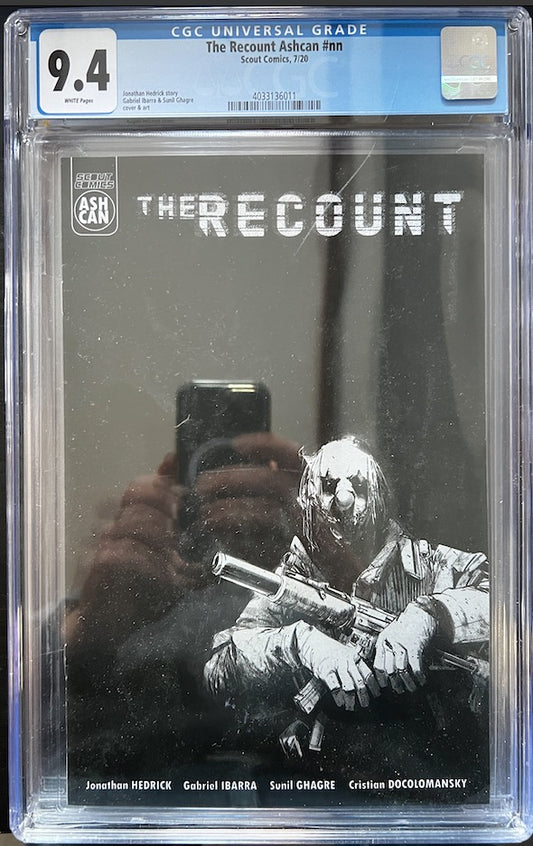 THE RECOUNT #0 | SLAB CGC 9.4 NEAR MINT #0 | SCOUT COMICS