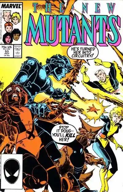 NEW MUTANTS, VOL. 1 #53 | MARVEL COMICS | 1987 | A