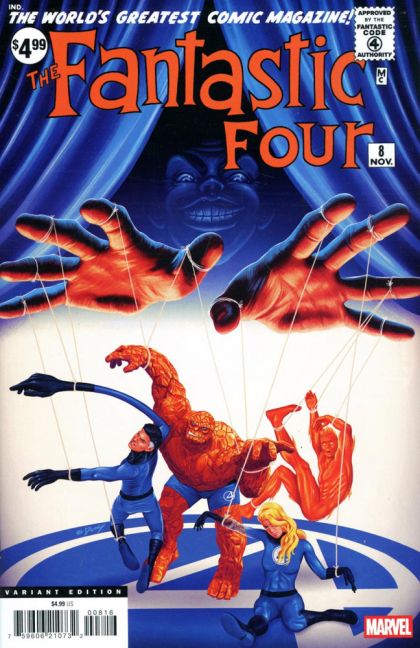 FANTASTIC FOUR FACSIMILE ED #8  | 1:25 RATIO INCENTIVE VAR DOALY VAR | MARVEL PRH | AUGUST 2025