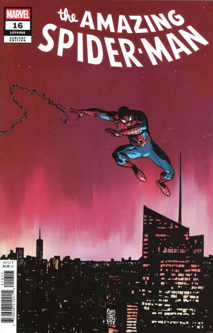 AMAZING SPIDER-MAN #16  | 1:25 RATIO INCENTIVE CAMUNCOLI VARIANT | MARVEL | NOVEMBER 2025