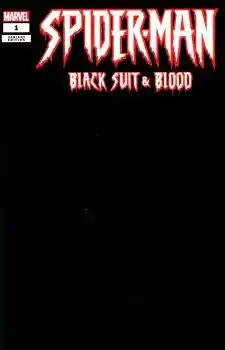 SPIDER-MAN BLACK SUIT AND BLOOD #1 (OF 4) BLACK BLANK VAR | MARVEL PRH | AUGUST 2024