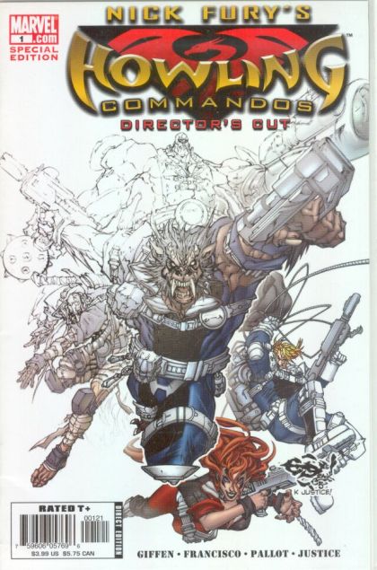 NICK FURY'S HOWLING COMMANDOS #1 | MARVEL COMICS | 2005 | B DIRECTORS EDITION