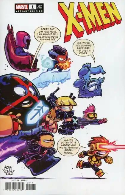 X-MEN #1 SKOTTIE YOUNG VAR | MARVEL PRH | JULY 2024