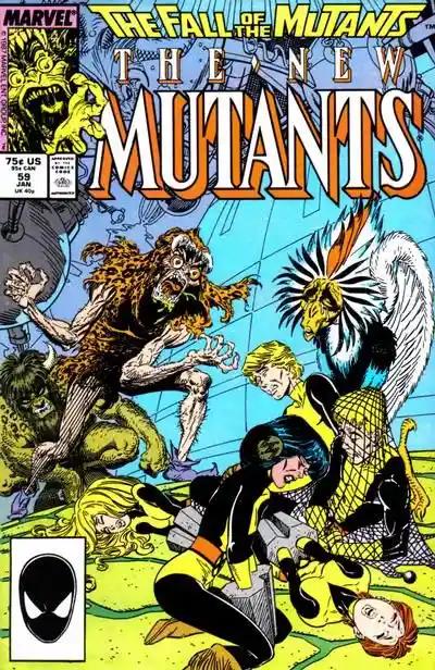 NEW MUTANTS, VOL. 1 #59 | MARVEL COMICS | 1988 | A