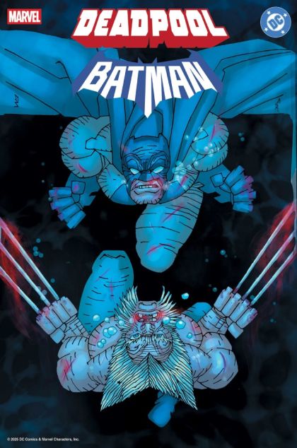 MARVEL/DC: DEADPOOL/BATMAN #1 | 1:50 RATIO INCENTIVE FRANK MILLER VARIANT | MARVEL | SEPTEMBER 2025