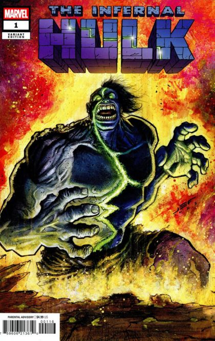 INFERNAL HULK #1 | 1:25 RATIO INCENTIVE |  FERREYRA VARIANT | MARVEL | NOVEMBER 2025