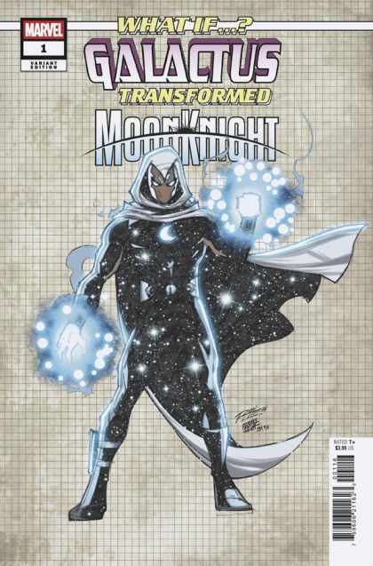 WHAT IF GALACTUS TRANSFORMED MOON KNIGHT #1 10 COPY INCV VAR | MARVEL PRH | JANUARY 2025