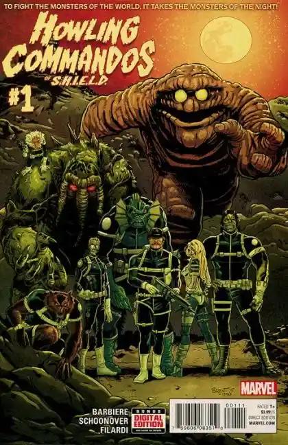 HOWLING COMMANDOS OF S.H.I.E.L.D. #1 | MARVEL COMICS | 2015 | A