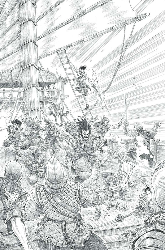 BRZRKR: THE BLEEDING TIDE #1 | 1:25 RATIO INCENTIVE | BOOM ENTERTAINMENT | NOVEMBER 2025