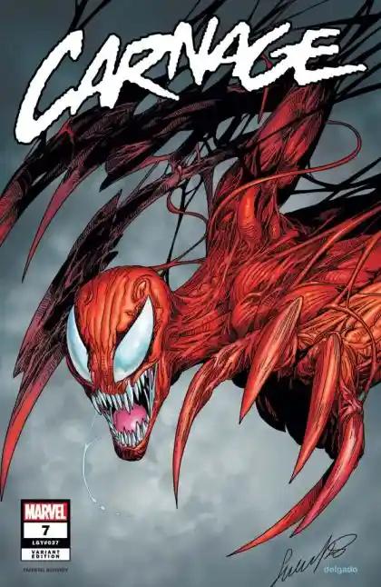 CARNAGE #7 | 1:25 RATIO INCENTIVE |  MARVEL PRH | MAY 2024