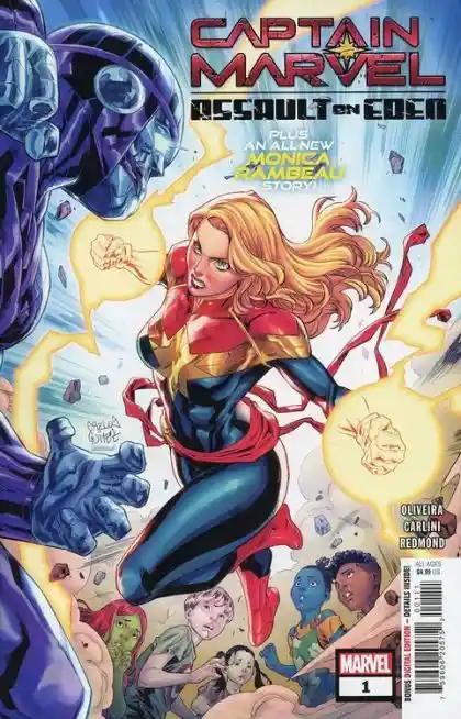 CAPTAIN MARVEL: ASSAULT ON EDEN #1 | MARVEL COMICS | A