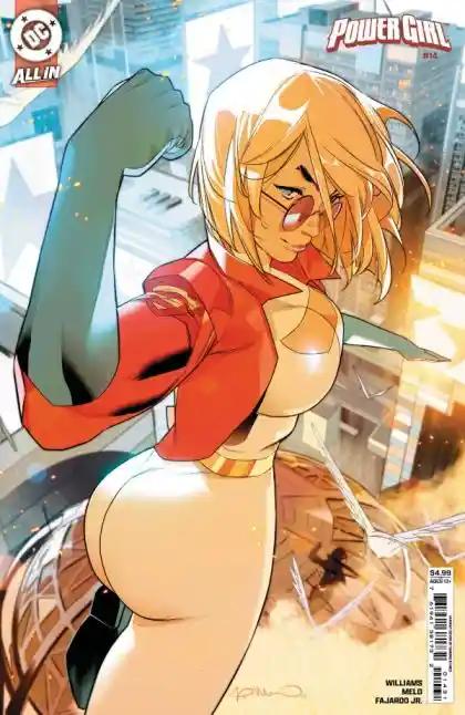 POWER GIRL #14 CVR C SIMONE DI MEO CARD STOCK VAR | DC COMICS | OCTOBER 2024