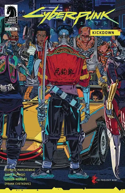 CYBERPUNK 2077 KICKDOWN #1 CVR B RUDCEF | DARK HORSE PRH | JULY 2024