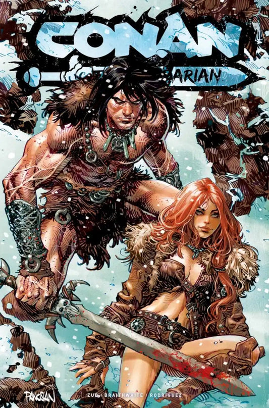 CONAN BARBARIAN #13 SDCC EXCLUSIVE  FOIL PANOSIAN  | TITAN COMICS | OCTOBER 2024