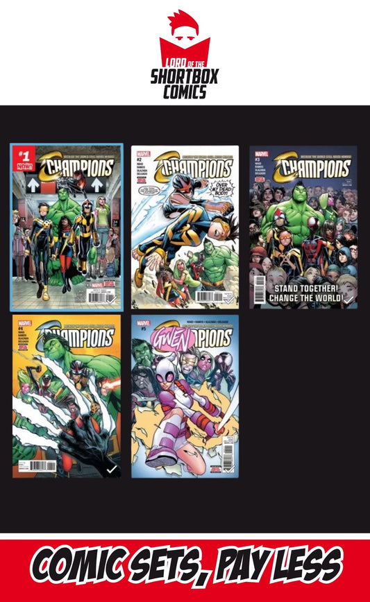 CHAMPIONS, VOL. 2 (MARVEL) ##1-5 | MARVEL COMICS | 2016 | A