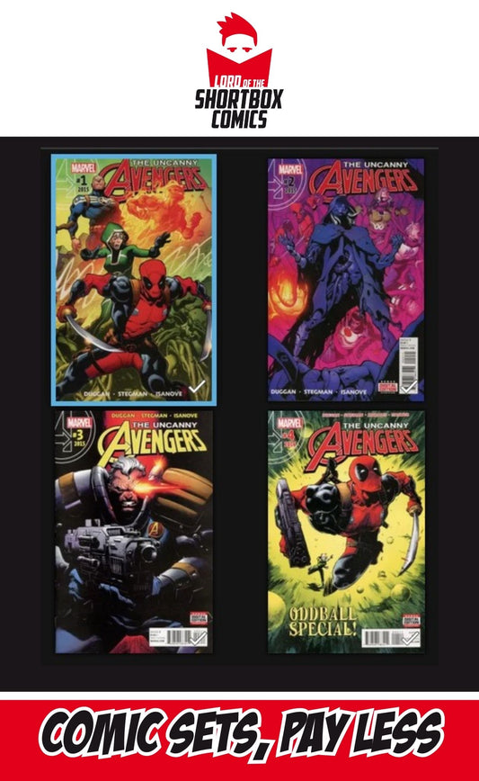 UNCANNY AVENGERS, VOL. 3 ##1-4 | MARVEL COMICS | 2015 | A