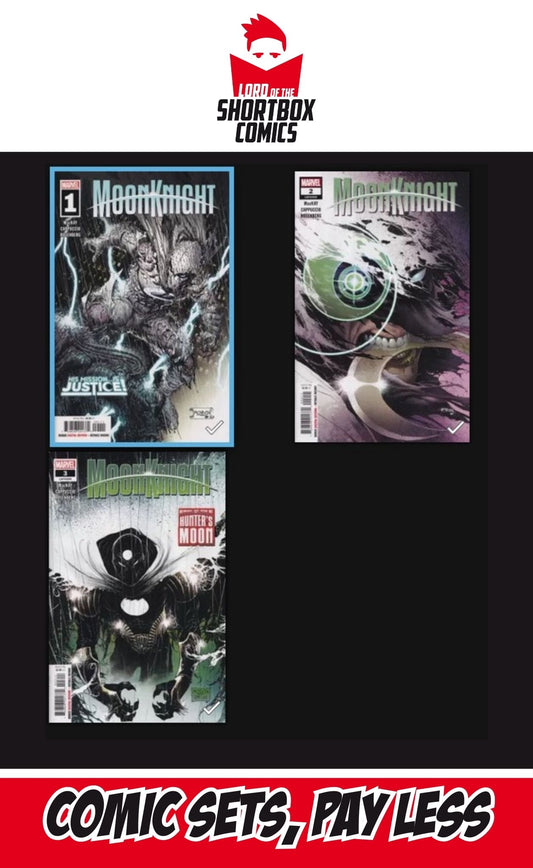 MOON KNIGHT, VOL. 9 ##1-3 | MARVEL COMICS | 2021 | A