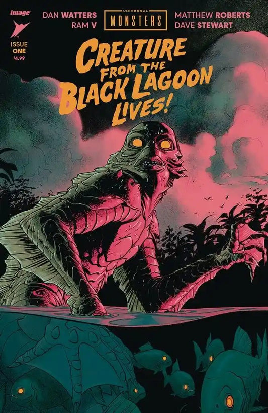 UNIVERSAL MONSTERS BLACK LAGOON #1 (OF 4) CVR A | IMAGE COMICS BUY-SELL | APRIL 2024