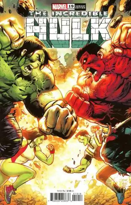 INCREDIBLE HULK #19 | 1:25 RATIO INCENTIVETONY DANIEL VAR | MARVEL PRH | NOVEMBER 2024