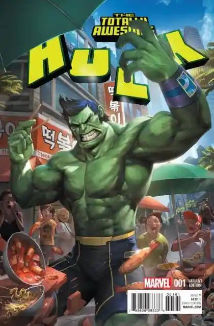 TOTALLY AWESOME HULK #1 | MARVEL COMICS | 2017 | F | 1:25 KEY