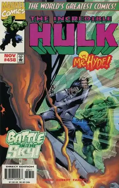 THE INCREDIBLE HULK, VOL. 1 #458 | MARVEL COMICS | 1997 | A