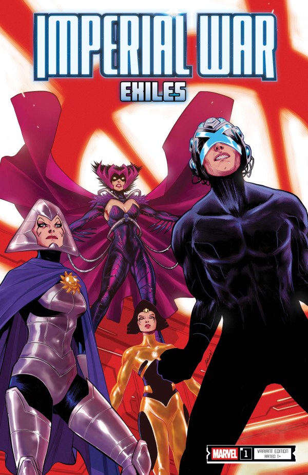 IMPERIAL WAR: EXILES #1  | 1:25 RATIO INCENTIVE |  ANINDITO VARIANT | MARVEL | SEPTEMBER 2025