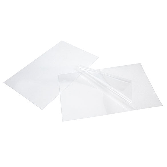 CHRISTAL CLEAR BACKING BOARDS (10) | GOLDEN AGE SIZE | SHORTBOX COMIC CARE